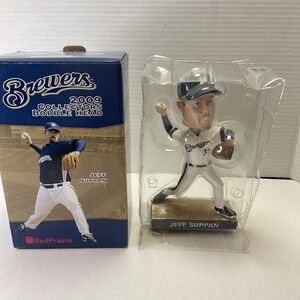 Jeff Suppan Milwaukee Brewers SGA‎ MLB Bobblehead by BDA  August 30 2009